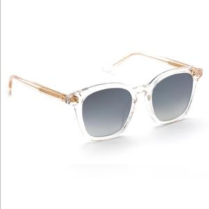 Krewe Prytania Crystal Mirrored Sunglasses